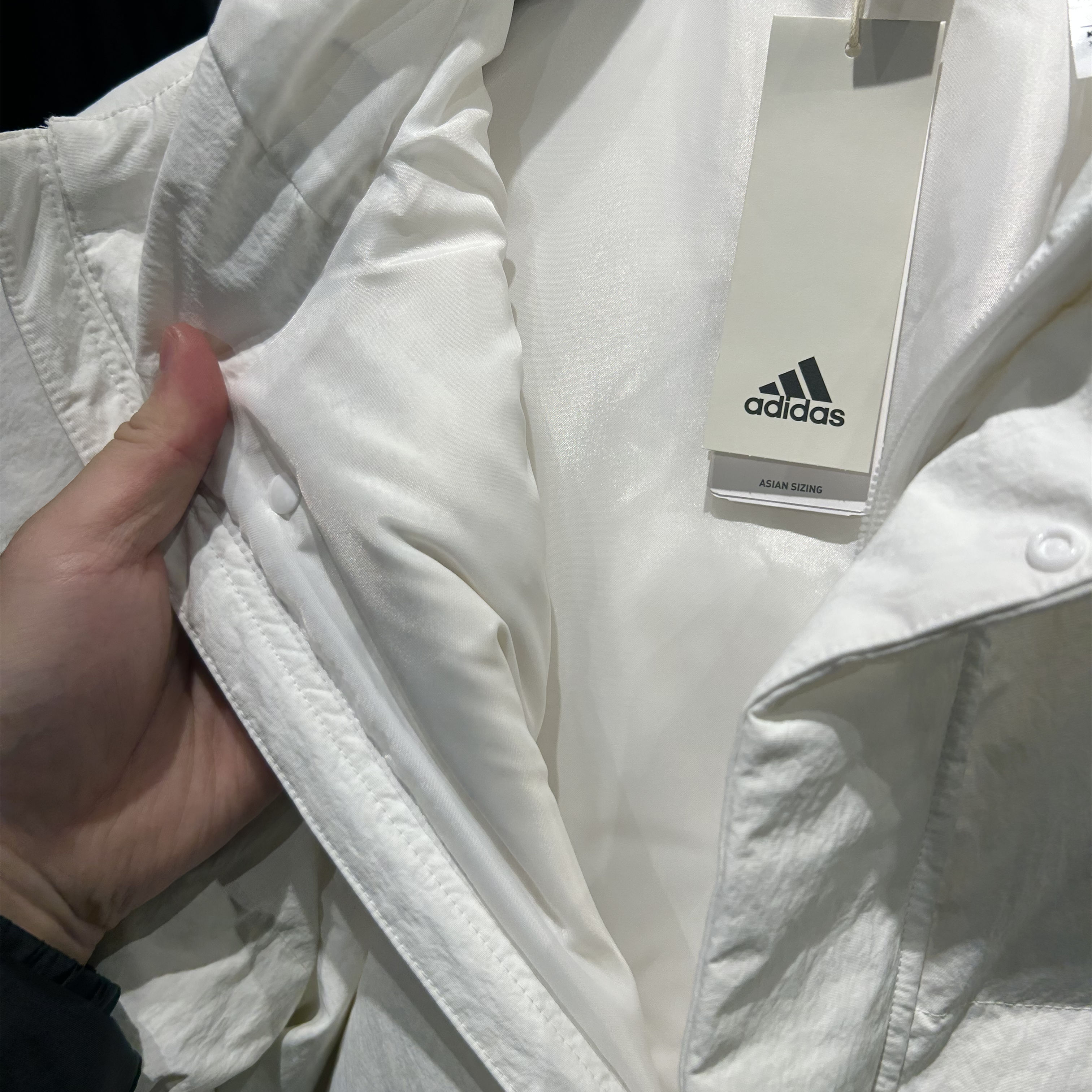 正品Adidas/阿迪达斯REGULAR DAILY DOWN男子保暖羽绒服 IZ4884