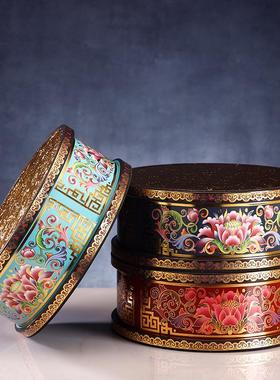 珐琅彩观音佛像增高供座