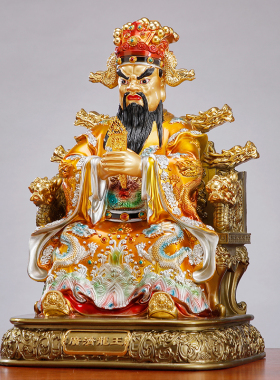 树脂佛像彩绘广济龙王菩萨神像