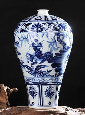 陶瓷仿古客厅办公室古典花瓶自销