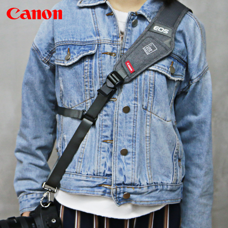 Canon/佳能相機肩帶減壓帶 攝影肩帶配件微單單反減壓帶子揹帶安全固定腰帶斜挎佳能尼康索尼通用
