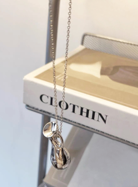 金属长款女水瓶项链毛衣链