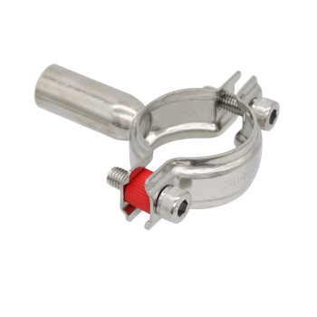 Full 304 sanitary stainless steel welded pipe bracket, pipe buckle, pipe clamp, pipe clamp, pipe clamp, hose clamp