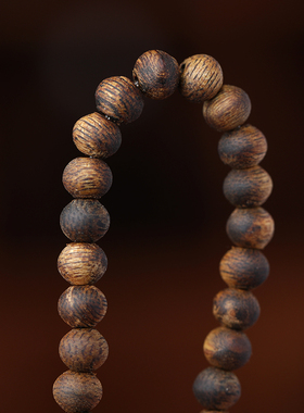 奇楠沉香木小珠子手串手链