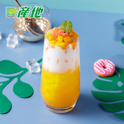 产地糖浆甘蔗糖浆5kg竹蔗糖浆 调味果糖糖浆黑咖啡奶茶商用原料 - 图2
