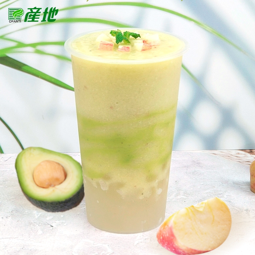 产地HPP冷冻苹果汁饮料苹果饮料鲜榨苹果果汁饮品奶茶店用原料1kg - 图3