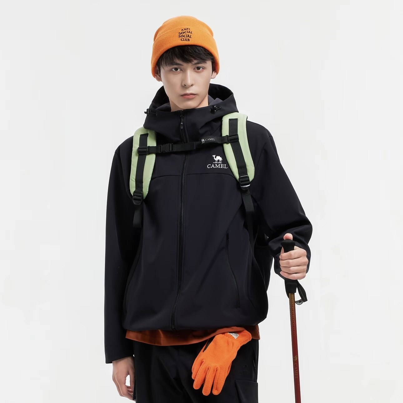 骆驼户外软壳衣男装夹克秋冬加绒外套防风登山夹克运动服女卫衣男,淘宝优惠券,粉丝福利购,淘宝优惠卷