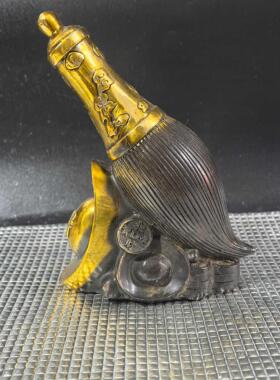 铜元宝文昌笔文昌笔摆件祥云家居饰品办公室客厅文昌笔摆件工艺品