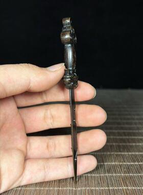 复古纯铜太极如意七星剑国风挂饰道家用剑七星剑小号