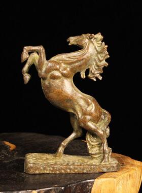 全铜马摆件客厅马到成功办公室家居装饰品红色生肖马开业礼物