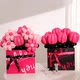 520 Valentine's Day rose bouquet gift bag balloon love decoration props shopping mall 4S store scene event layout