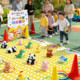 Children's Day 61 Ring Activity Game Props Full Set of Floor Stalls and Floor Mats Outdoor Stalls and Decorative Props