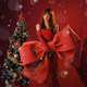 Christmas atmosphere decoration scene layout