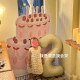 Birthday cake stand kt board first birthday decoration baby ins style photo boys and girls atmosphere scene layout
