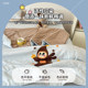 Class A double-layer gauze summer cool quilt four-piece thin set