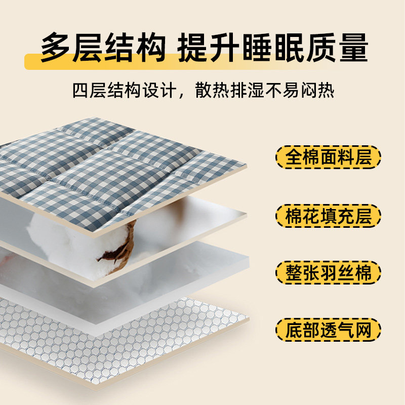  伊心爱家纺床垫/床褥/床护垫/榻榻米床垫