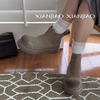 Beta XIANJIAO 2026 winter new women's shoes wiped leather Chelsea boots chimney boots thick sole trend