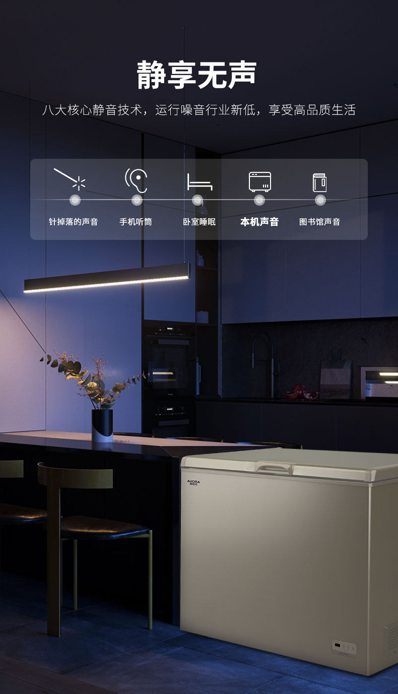 澳柯玛bc / bd-203fne家用度冷冻柜 澳柯玛盛逸冷柜