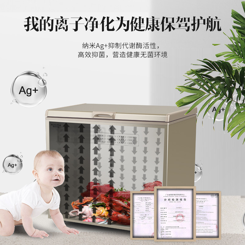 澳柯玛bc / bd-312wd家用冷冻柜 澳柯玛盛逸冷柜