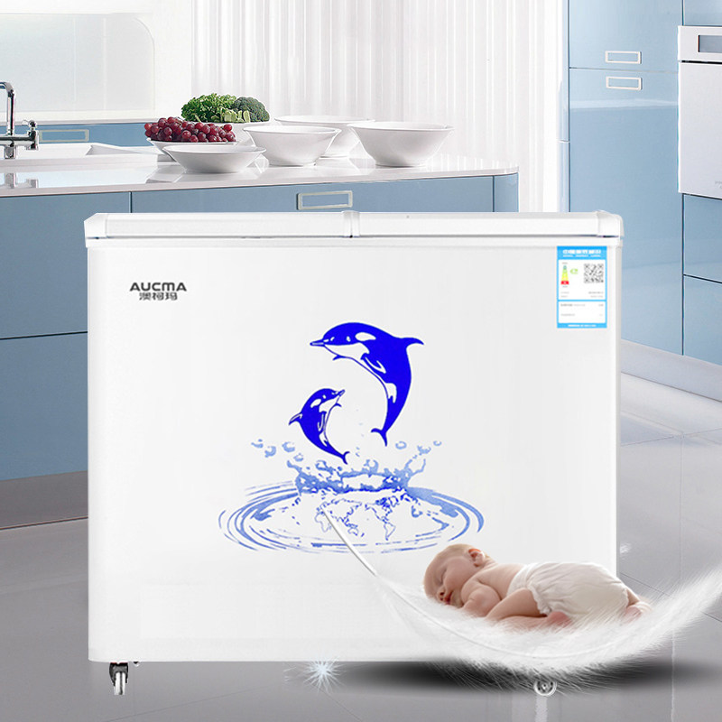 澳柯玛218升冷藏保鲜冷冻冷冻柜 澳柯玛盛逸冷柜