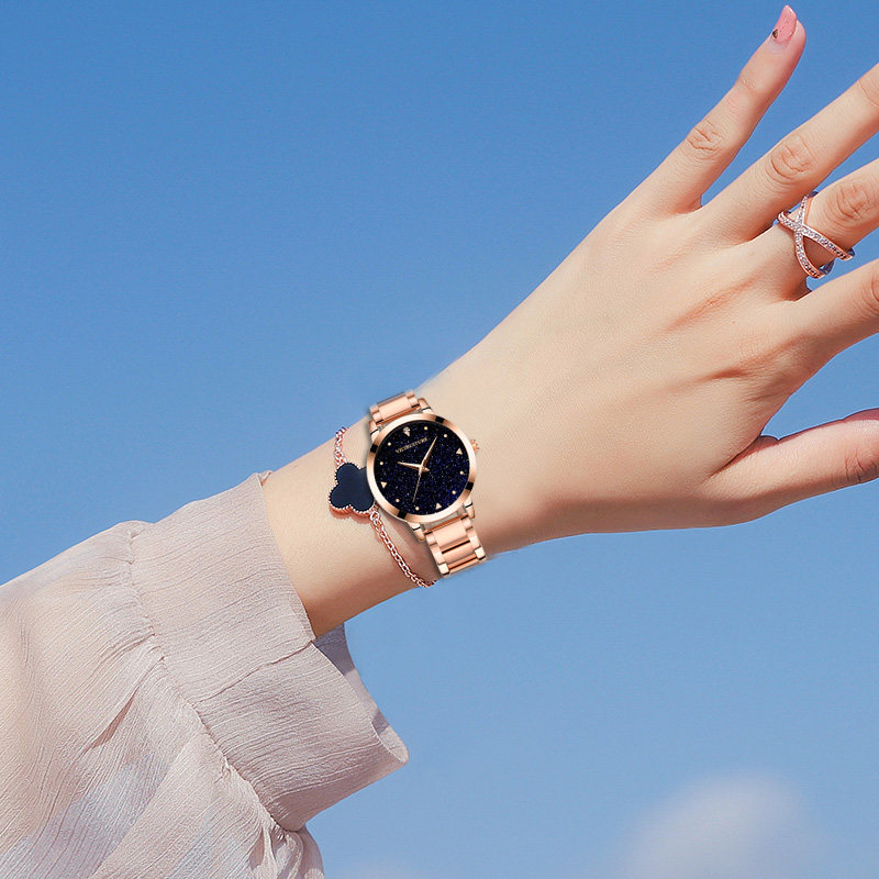 女款正品名牌简约气质网红女士手表 亚帝芬奇手表国产腕表