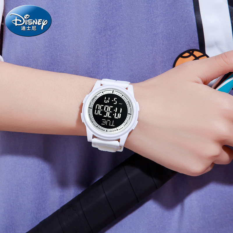 迪士尼电子女学生女款2022电子表 搜酷手表国产腕表