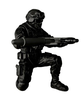 三角洲行动威龙黑武士3D笔架礼物