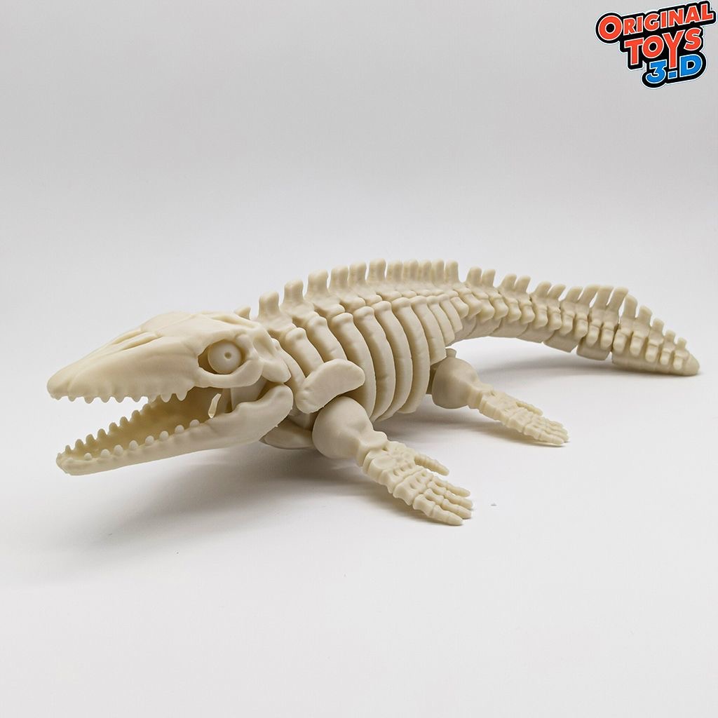 3D打印霸王龙骸骨儿童侏罗纪骨骼恐龙生日玩具六一礼物鱼缸造景 - 图2