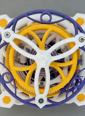 3D打印陀飞轮齿轮动力模型科普