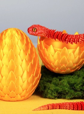 2025新款3D打印玩具蛇蛋套装