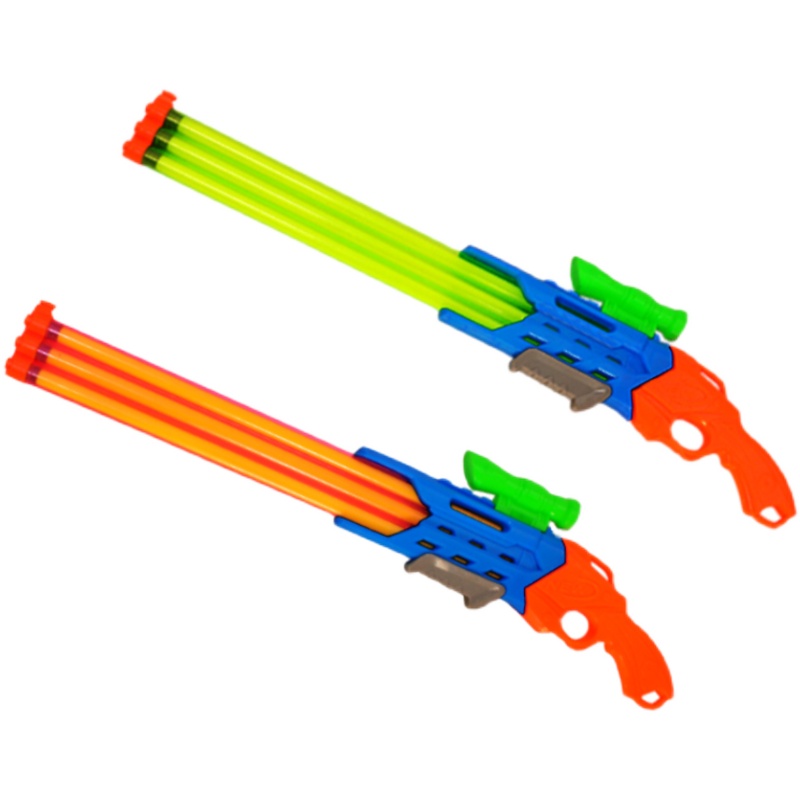 儿童水枪玩具成人大号抽拉管玩具水枪漂流水枪宝宝戏水塑料打水枪 - 图3