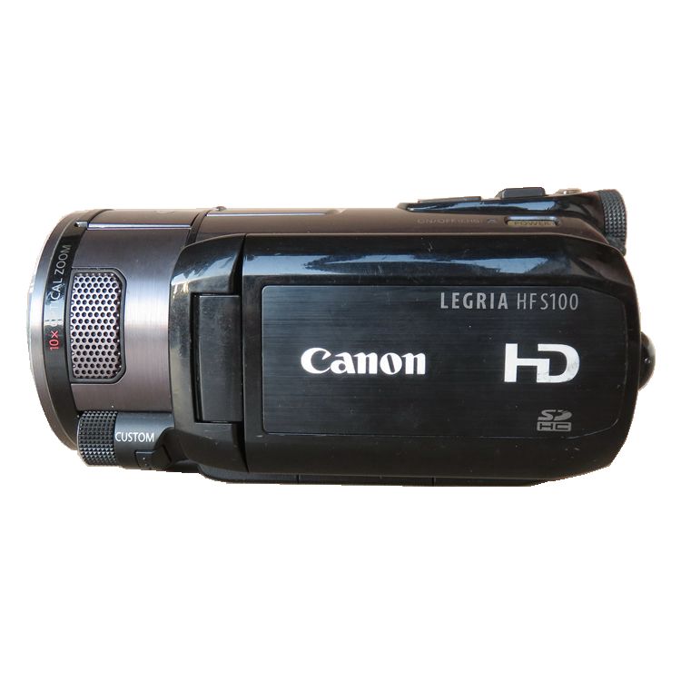 Canon/佳能 HF S100高清数码摄像机插卡闪存家用DV摄录一体摄影机