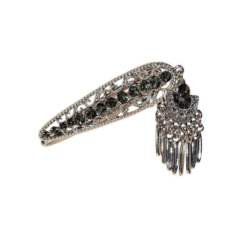 发夹国风复古流苏珍珠夹民族新中式刘海盘发鸭嘴夹子头饰品礼物女,淘宝优惠券,粉丝福利购,淘宝优惠卷