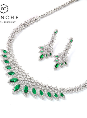 明星公主聚会party耳环项链套装