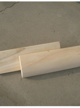 天然实木枕头颈椎木枕修复颈椎成人圆形原木硬枕头护颈枕保健枕