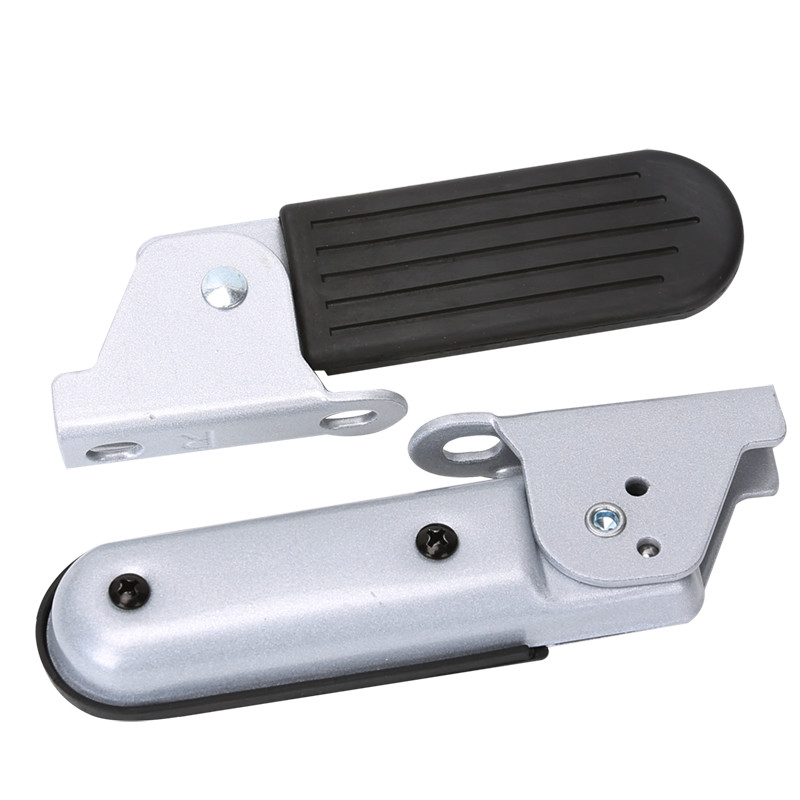 Emma Tailing's new national standard electric vehicle folding footrest is modified and equipped with front foot pedals and pedal accessories.