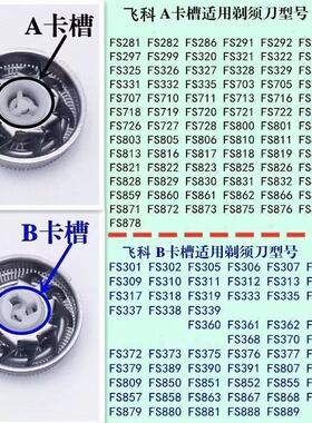 3头2头剃须刀刀头刀网