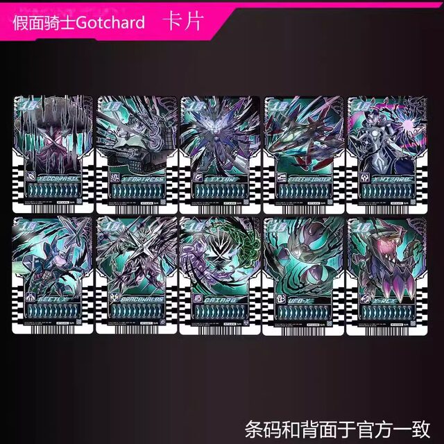 Kamen Rider 101 Fear Level 10 Card Rider Regedo Homemade Card EX02 Bomb Gavv Locust