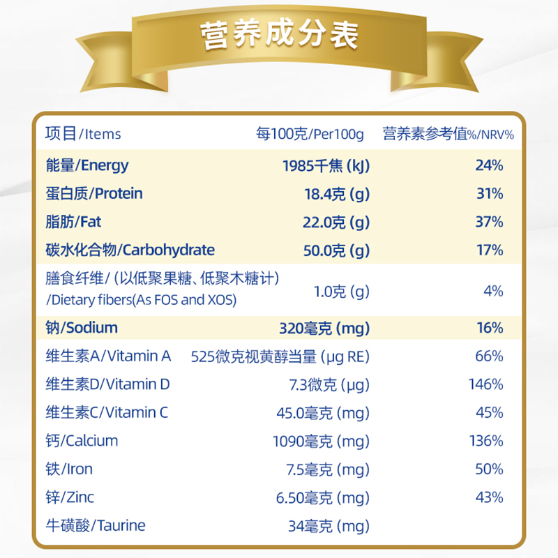 蒙牛金装学生奶粉400g袋装多维高钙高锌儿童青少年营养牛奶粉正品 - 图2