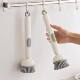 360 degree rotating dishwashing tool and liquid pot