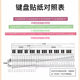 Piano Score Stickers without leaving glue to learn piano quickly
