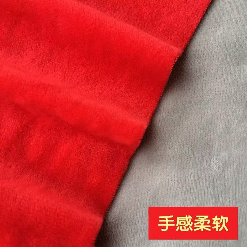 清仓水晶绒布料零布头无瑕疵布头单面绒短毛绒柔软薄绒一件不留,淘宝优惠券,粉丝福利购,淘宝优惠卷