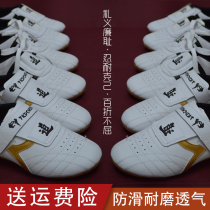 Taekwondo Shoes Children Boy Soft-bottom Female Beginner Adults Training Breathable Non-slip Martial Arts Shoes Taekwondo Track Shoes