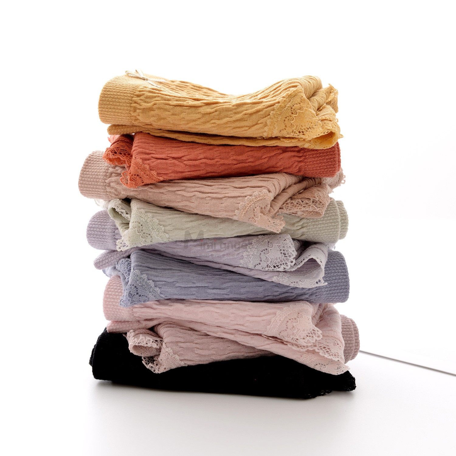 日系泡泡性感中腰女士内裤石墨烯抗菌全纯棉裆蕾丝大码胖mm三角裤,淘宝优惠券,粉丝福利购,淘宝优惠卷