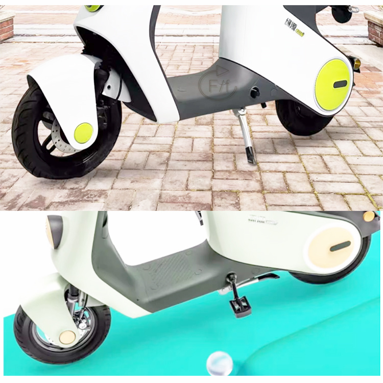 ZQQ绿源电动车INNO9 原厂正品单撑偏脚支架侧支梯单脚架边撑配件 - 图2