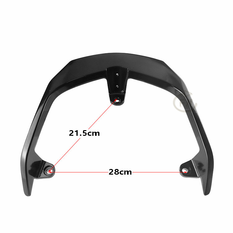 吉豹电动车爱玛探途F551F751金箭T170后靠背台铃凯鹰劲锐尾翼货架 - 图0