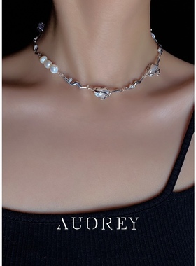 巴洛克项链AUDREY姐姐淡水珍珠