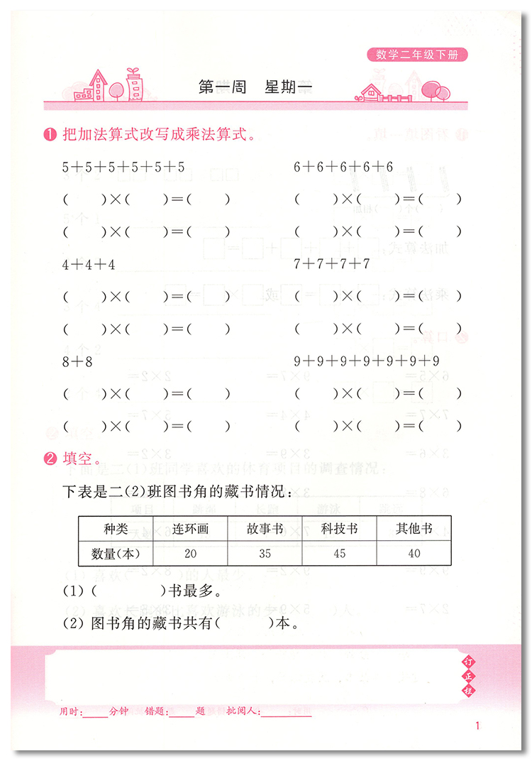 2024春计算小状元小学数学一二三四五六年级下册人教RJ苏教同步专项训练口算估算笔算多题型默写小学小状元语文同步训练每日一练 - 图1