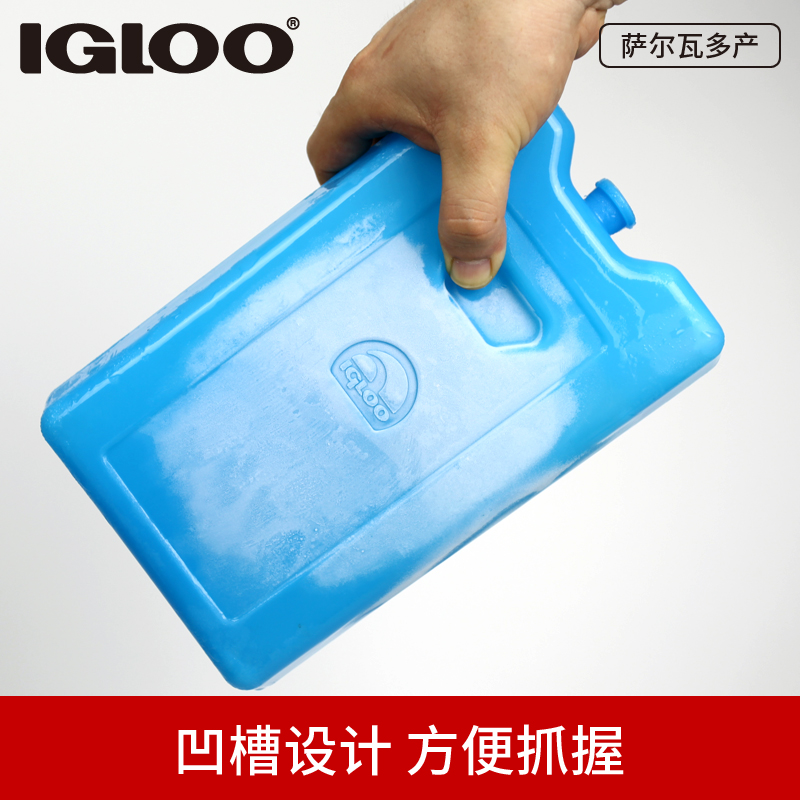 IGLOO蓝冰冰盒储奶专用冰袋冰晶制冷鲜储奶背奶冰砖冰板反复使用-图2