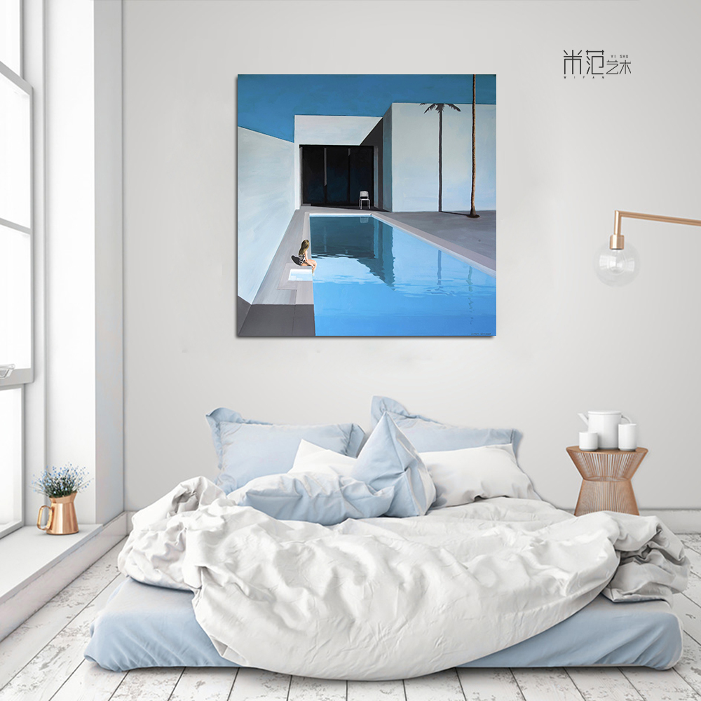 Darek Grabus小众艺术画书房文艺挂画世界名画性冷淡风格装饰画 - 图1